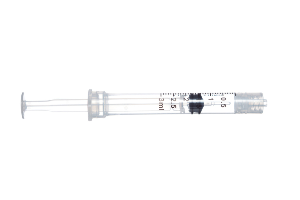 Monoject Luer Lock Syringe W/Needle [W/22 X 3/4] [3mL] (1 Count)