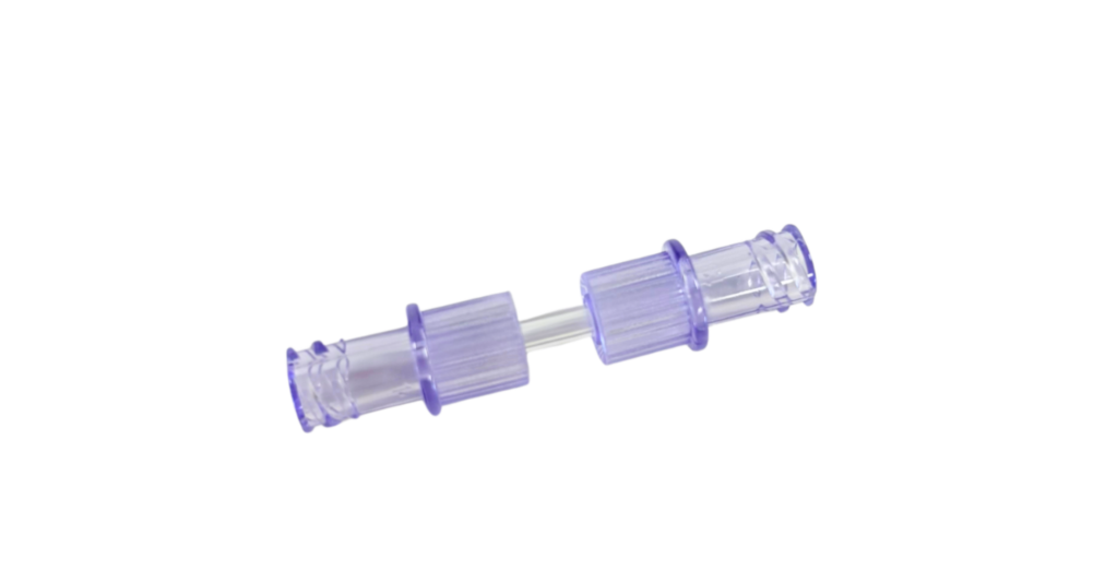 RACCORD DOUBLE LUER LOCK FEMELLE AVEC TUBULURE PVC SANS DEHP DIAM. 1,5 MM
