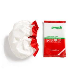 Gorro antiséptico Swash + protector de ojos y oídos