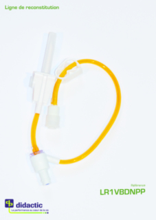 ONCOLOGY RECONSTITUTION LINE PVC PHOTOPROTECTION DEHP-FREE MOBILE LUER LOCK CONNECTOR