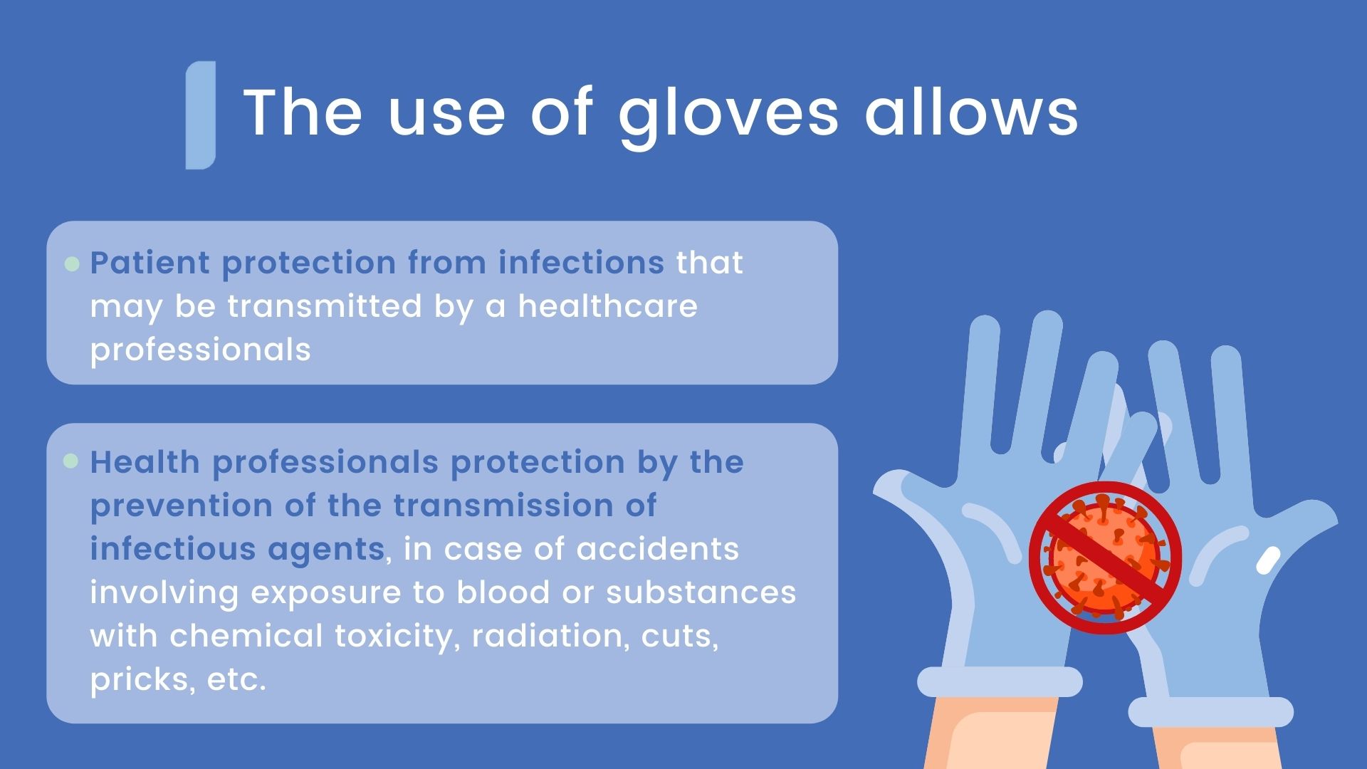 Infectious Risk And Hand Protection - Didactic